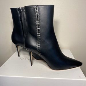 Manolo Blahnik size 37 (size 7 USA) Black Takalalo Stiletto Boots